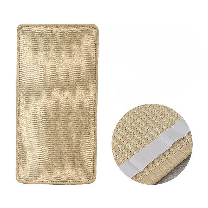 

Когтеточка для кошек из сизаля Когтеточка для домашних животных Защитите диван и ковры Износостойкая складная когтеточка для кошек Коврики из сизаля Товары для животных 20x40cm жёлтый