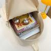 Schoolbag1011 new small backpack backpack cute travel solid color light travel large capacity backpack new bag