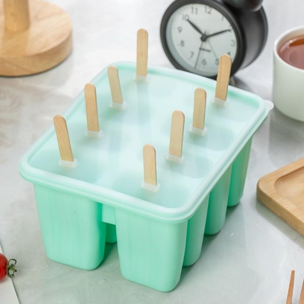 Creative Design Homemade Ice Box DIY Popsicle Mold Cube Tray Ice Cream Popsicle Mold Kitchen Use