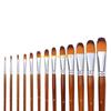 W89C Paint Brushes Set 13 Pack Oil Watercolor Acrylic Paint Brush Artist Paintbrushes