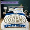 Inter Milan Patronen Beddengoed Dekbed Set Dekbedhoes Kussensloop Huisdecoratie Verjaardagscadeau (1 dekbedovertrek + 2 kussenslopen (zonder vulling))60