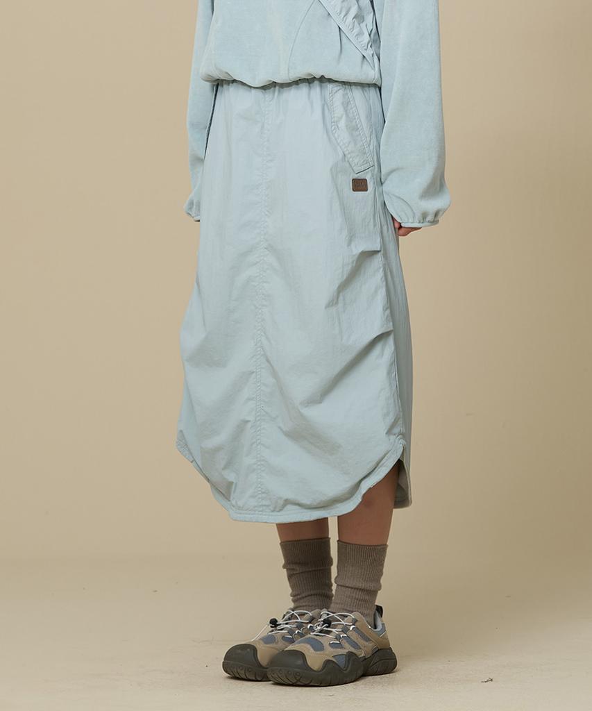 Bbc Earth W Reversible Velour Skirt_Dark Mint
