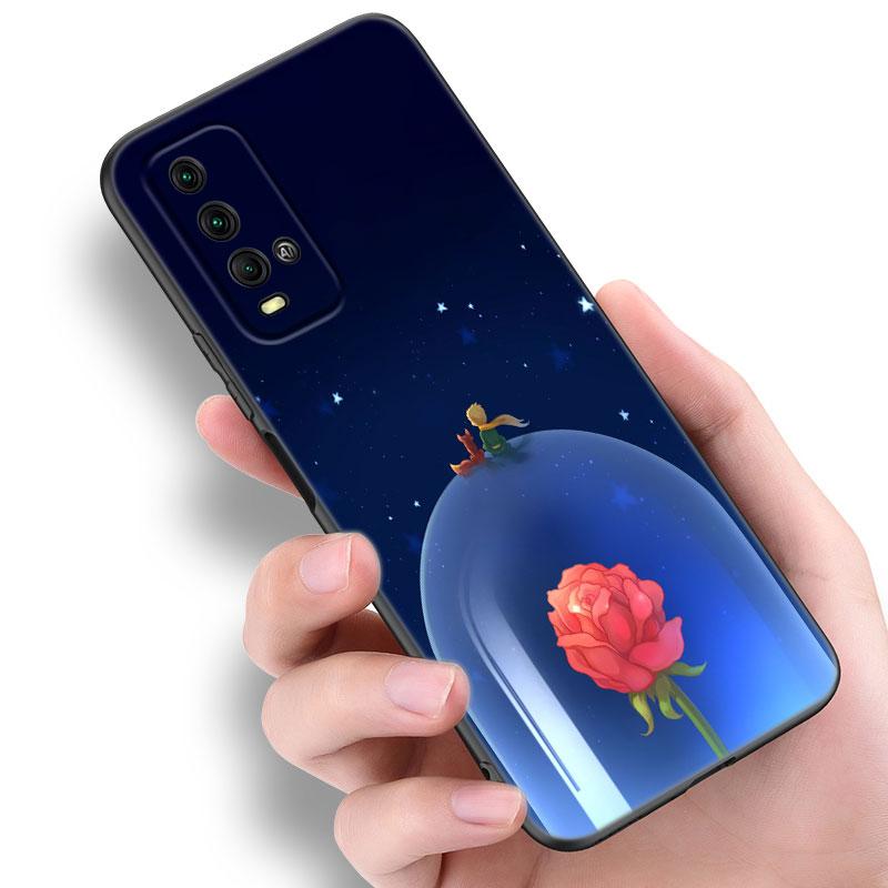 

Чехол для телефона Art Little Prince для Xiaomi Redmi Note 5 6 9T K20 K40 K50 Pro 7A 8A 9A 9C 9i 10A 10C A1 S2 Мягкий черный чехол из ТПУ Redmi Note 6(Pro)