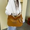 Japanische und koreanische Schultertasche mit großem Fassungsvermögen Damen-Canvas-Tasche
