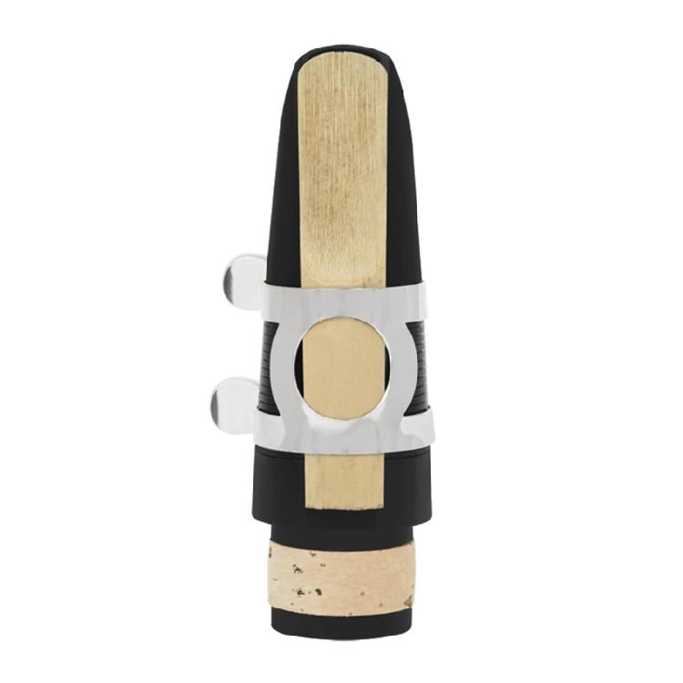 Adjustable Clarinet Mouthpiece Kits with Ligature,one Reed and Plastic Cap