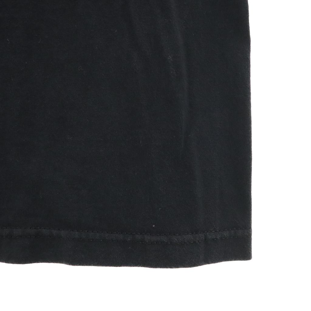 King cotton 90s Made in USA Old Short sleeve T-shirt L black Men's Used