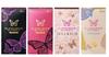 Condom Glamorous Butterfly 4 Box Set Hot Moist Gel Rich Moist Gex Cute Package Clover Sticker Set 0.03