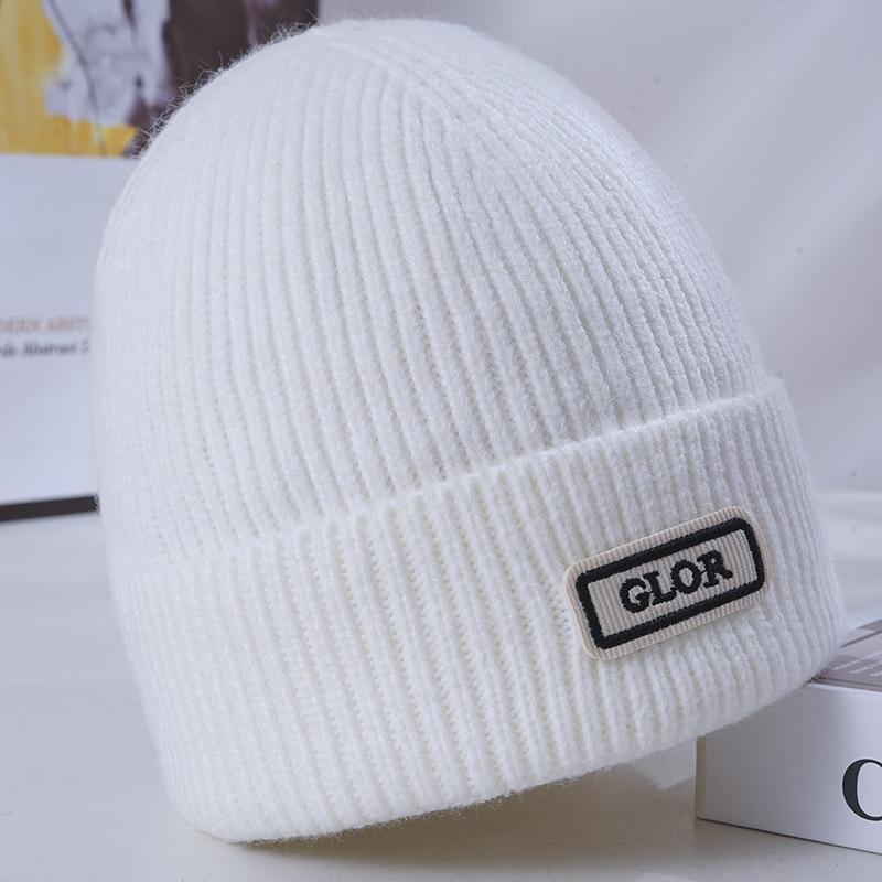 

Lady BrandNew ColdSeason Warm Knitted Hat Korean Style Trendy Versatile Windproof Ear Protection CampusUse Wool Hat