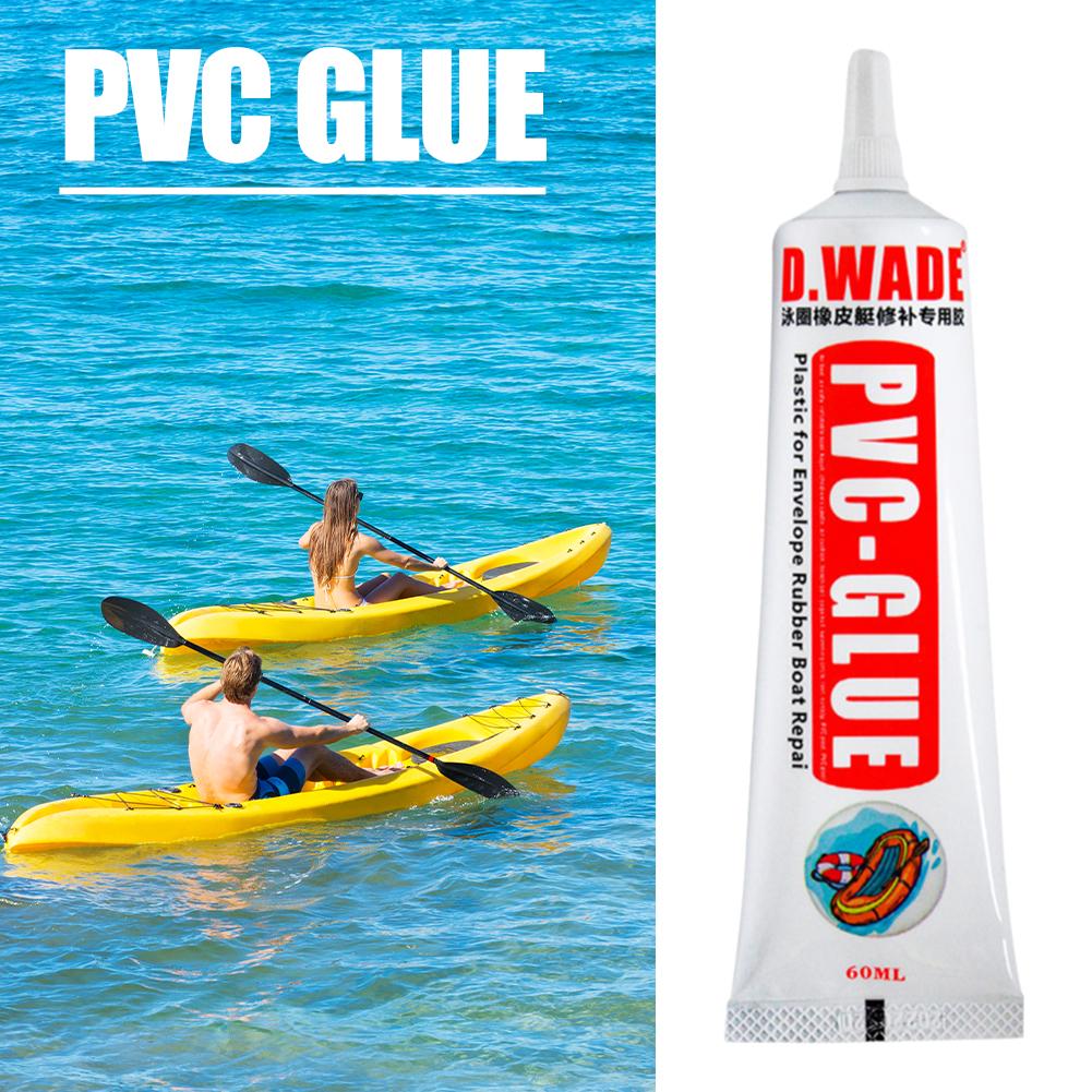 60ML PVC Adhesive Inflatable Boat Repair Glue SUP Repair Glue Tubes Inflatable Boat Paddle Board Kayak Tube Repair Glue 5/3/1pcs