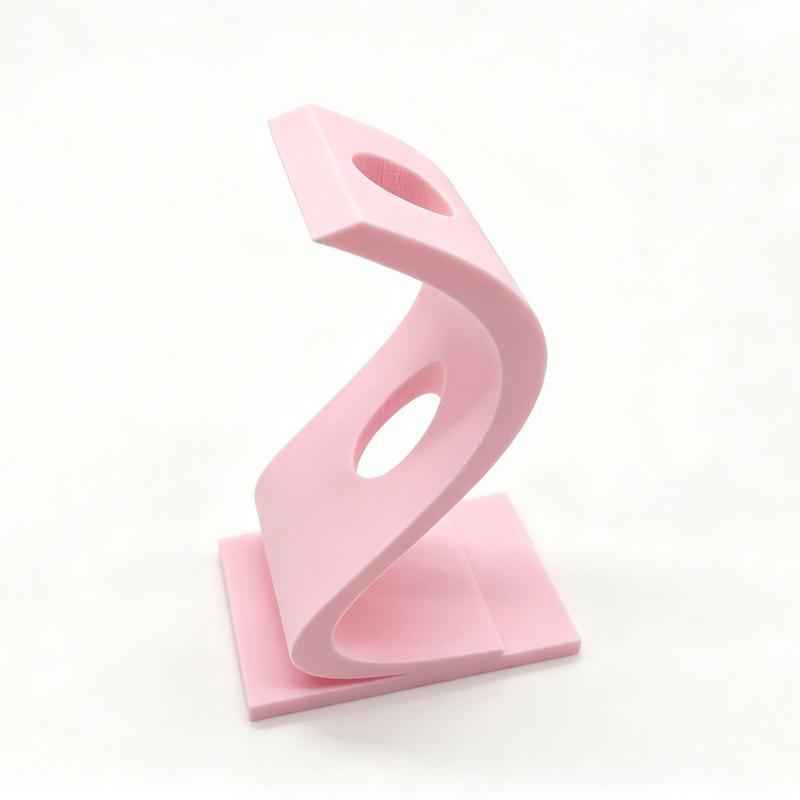 Modern Matte Spiral Flower Vase Unique Abstract Geometric Design For Tabletop Home Office Bedroom Decor
