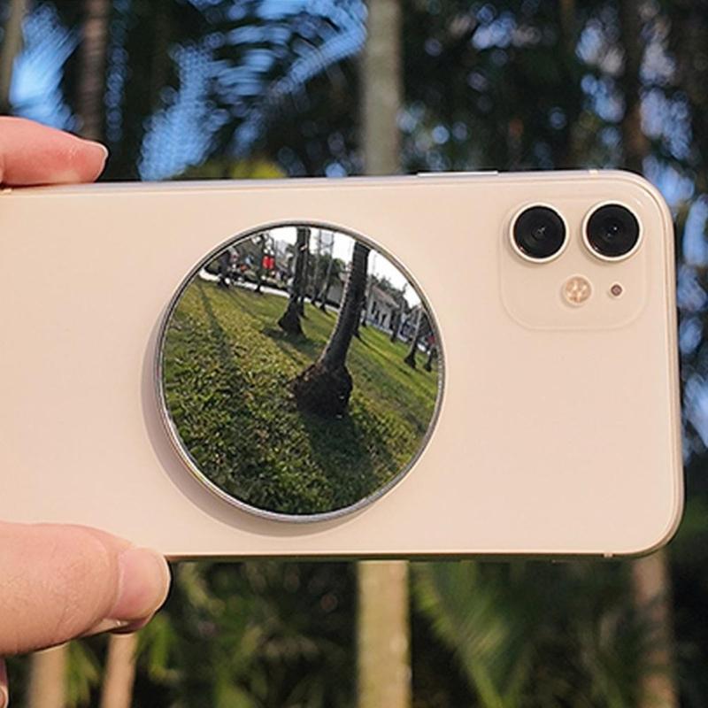 Magnetic Selfie Mirror For Back Camera Phone Mirror Magnetic Phone Rear Selfie Mirror Camera Easy Attachment