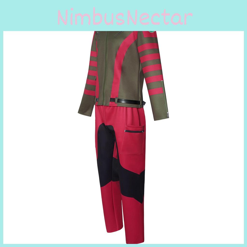 Stylish Red Callum Cosplay Costume For Halloween And Anime Role Play For All Genders