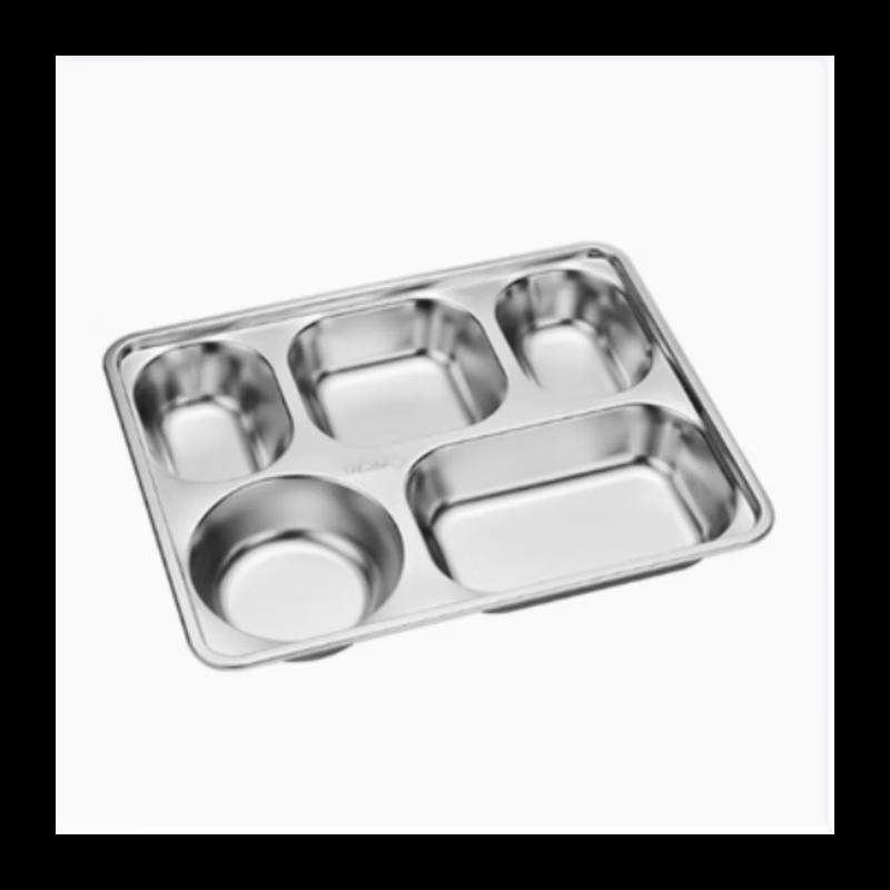 NHZHIW 304 Stainless Steel 3-Piece Dinnerware Set