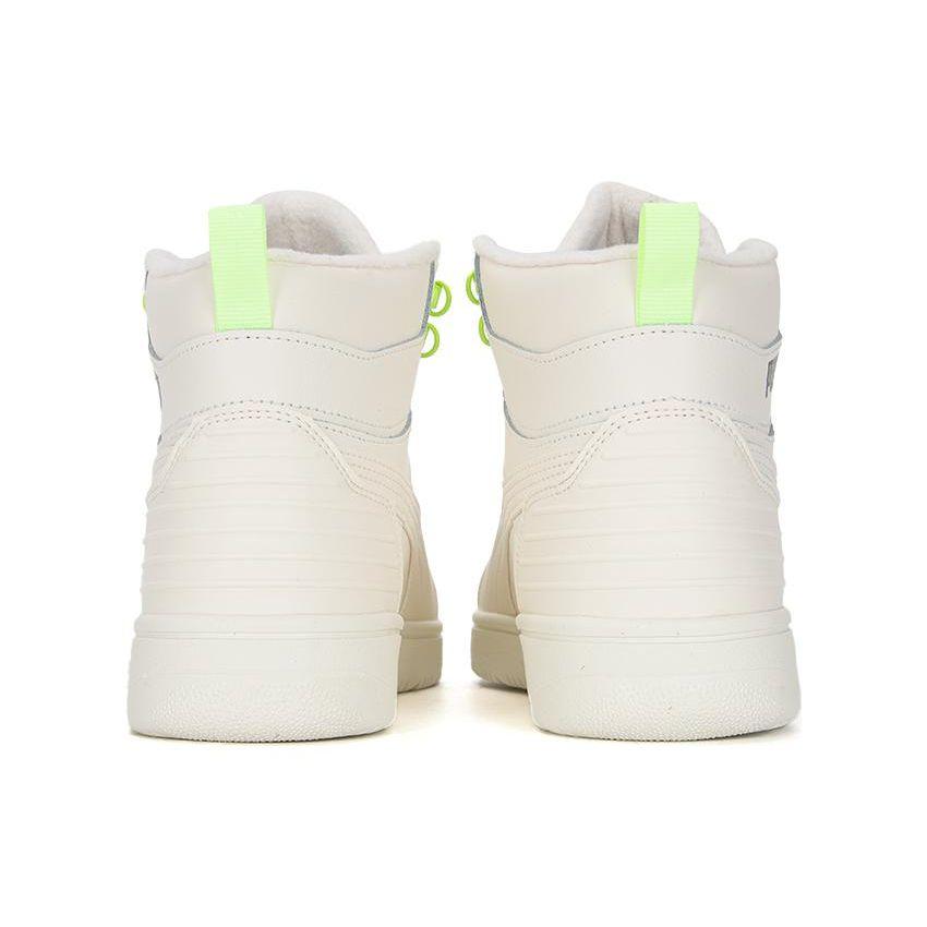 Puma Rebound Joy Adidași Casual High-Top din Piele Sintetică Unisex Adidași Alb Negru 387592-05