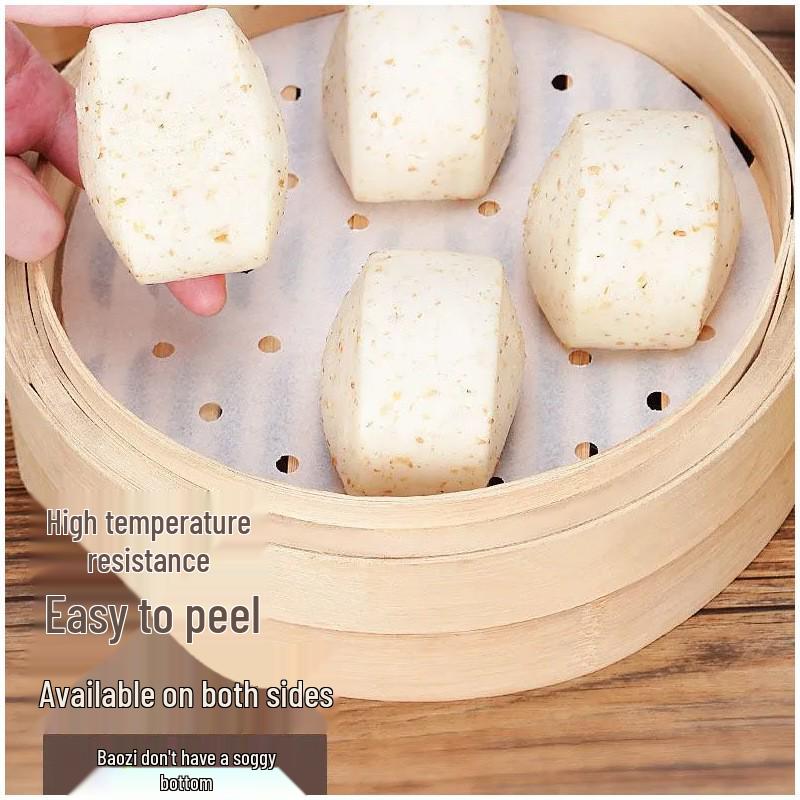 Nepřilnavý papír do parního hrnce potravinářské kvality pro dušené buchty a baozi