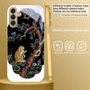 Fantasy Rainbow Pine For Samsung A 01 52S A04 A05S A10 A12 A13 22 23 24 36 42 M02 Note 10 20Ultra 8 9 Golden Glass Phone Case