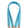 Durable 2pcs Bag Straps 60cm Length PU Leather Shoulder Bag Strap With Rivets Replacement Bag Accessories DIY Projects