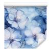 Azure, Blue and White Ink Wallpaper for Living Room and Bedroom 50x1000