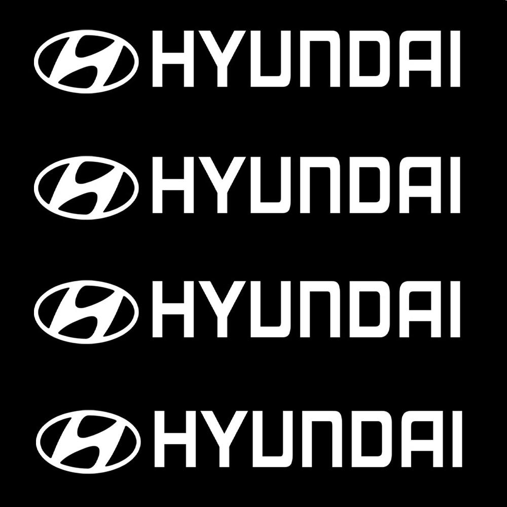 4Pcs Car Hood Light Eyebrow PVC Stickers For Hyundai Tucson KONA i10 Creta i30 i40 Veloster i20 Accent N Line Sonata Accessories C1