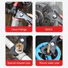 3pcs Plumbing Pliers Wrench,7/10/12inch Adjustable Water Pipe Plier Multi Functional Quick Water Pipe Wrench