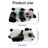 Cute Panda Animal Hair Claw, Panda Flower Flower Cute and Fun Hair Claw for the Back of the Head, Versatile School Hair Accessory