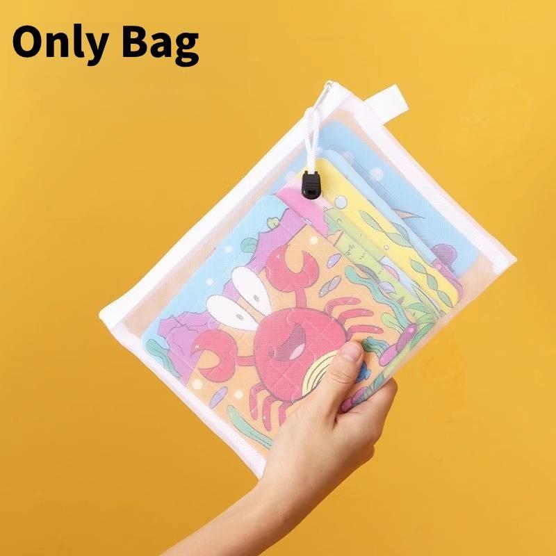 Transparent Cubic Nylon Organizer Storage Bag For Desk Bedroom And Room Living