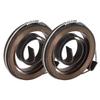 2Pcs Bench Drill Press Return Spring Chromeplate Robust Stable Quill Feed Return Coil Spring
