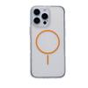 Applicable To IPhone17 High Transparent Color Thin Circle Magnetic Suction Phone Case Apple 16 Acrylic Large Hole Anti Fall Protection Case