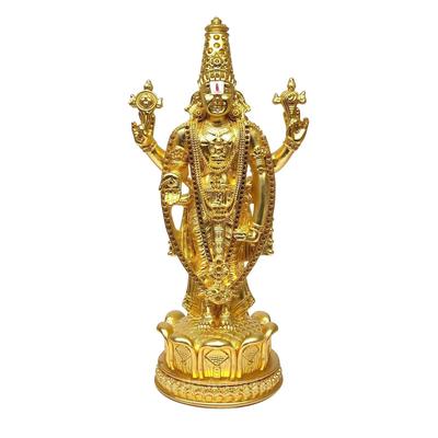 Lord Tirupati Balaji Idol Murti for Mandir | Pooja Room Lord Vishnu Shree Venkateswara Swamy Statue God Balaji Home Decor