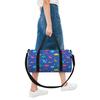 Dinosaur Pattern Large Capacity Luggage Bag for Boy/Girl Best Gift 2D Cartoon Travel Duffels Outdoor Fitness Bag for Children
