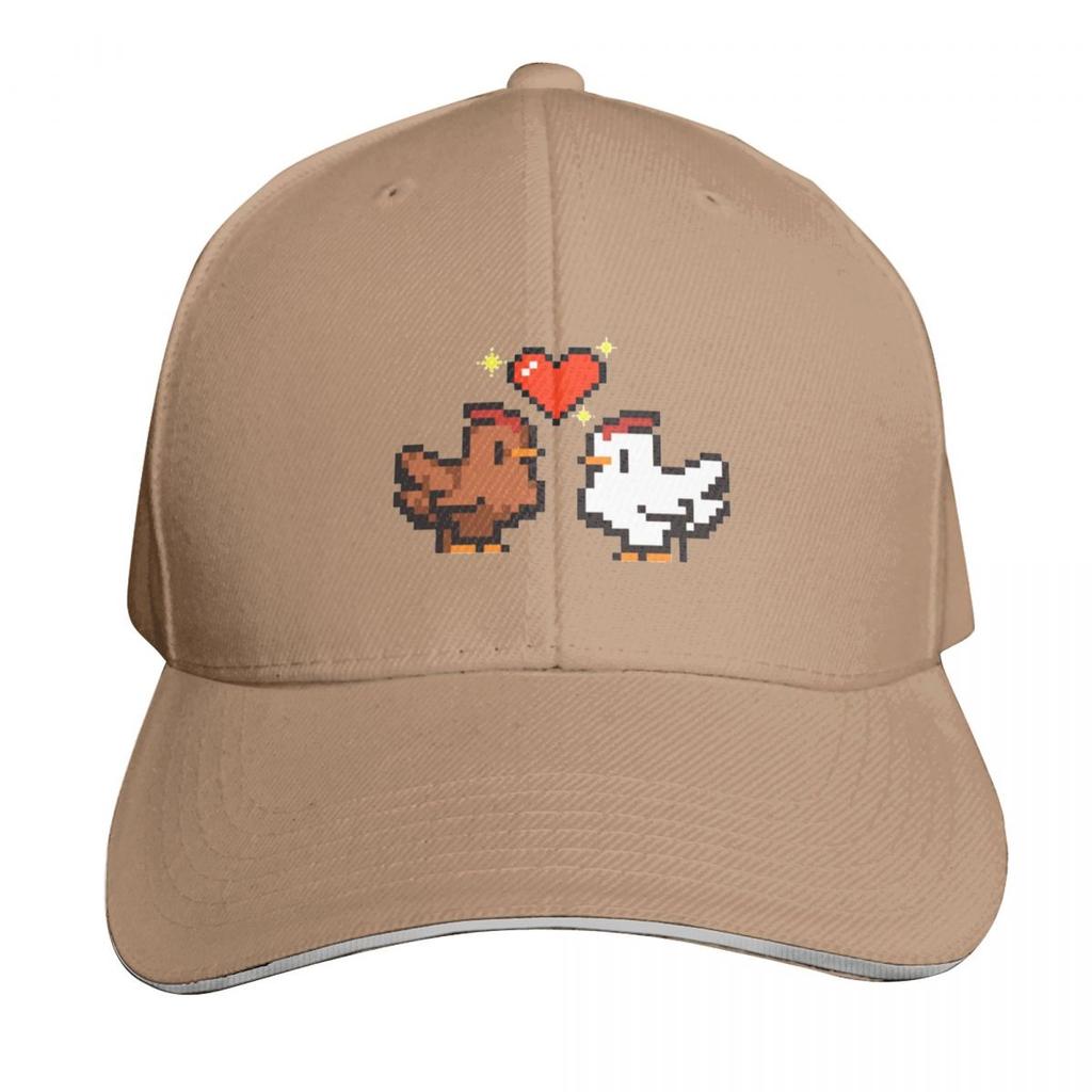 Stardew Valley Pixel Cow Game Cap Fashion Casual Baseball Caps Adjustable Hat Hip Hop Summer Unisex Baseball Hats