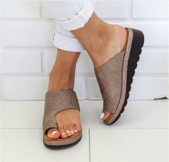 Bequeme Damen-Plateausandalen mit hochwertiger Fußgewölbeunterstützung und zeitlosem Design