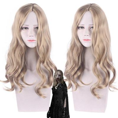 Anime 50 cm Bela Biohazard Village Lange Cosplay Perücke Synthetische Wellenförmige Haar Mittelteil Halloween Party Perücken Für Frauen
