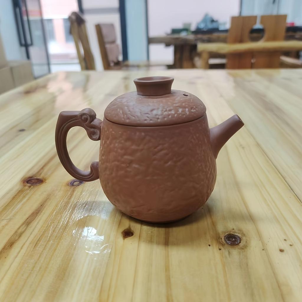 1pc/1 Set Chinese Purple Sand Teapot Vintage Ceramic Tea Pot With Teacups Set Gifts With Premium Gift Box