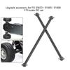 2 Pcs 101mm Metal Dog Bone Drive Shafts for FS 53633   51805   51806 1 10 Scale RC Car (Black)