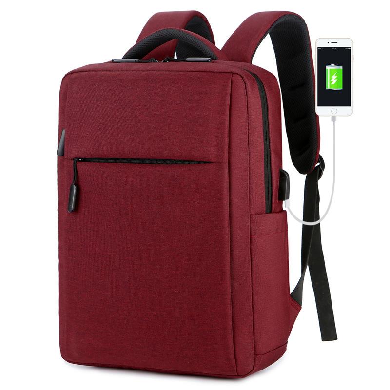 Jmg Bags Men's Black Large-Capacity Waterproof Backpack, Multi-Functional Computer Backpack For Business Commuting