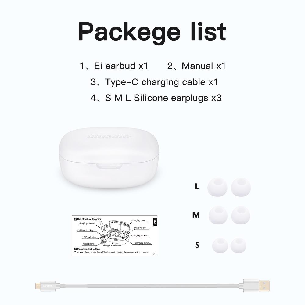 Bluedio Ei Wireless TWS Earphone 