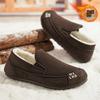 Men's shoes winter lamb wool one-pedal cover feet Doudou shoes Doudou low-top soft-soled piled thermal cotton ladyshoes