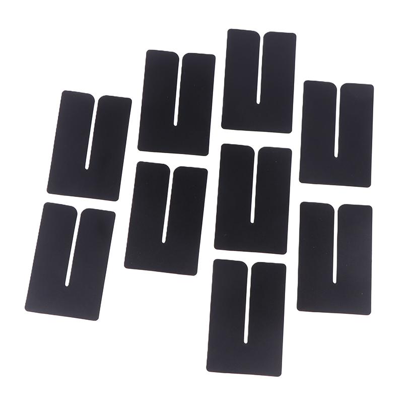 25 Adet Anti-Uv Kalkan Koruyucular Saç Uzatma Koruyucu Yapraklar Dikdörtgen Isı Kalkanı Yaprakları Uv Lamba Saç Uzatmaları İçin