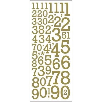 Stickers - Special Glitter Film - Yellow - Adult - Mixed