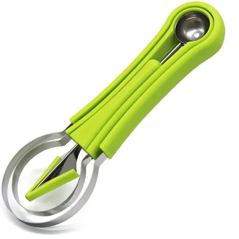 

Нож для нарезки фруктов, арбузный резак, фруктовая тарелка в виде лопатки, сепаратор для фруктового пюре, мелкий кухонный и бытовой инструмент