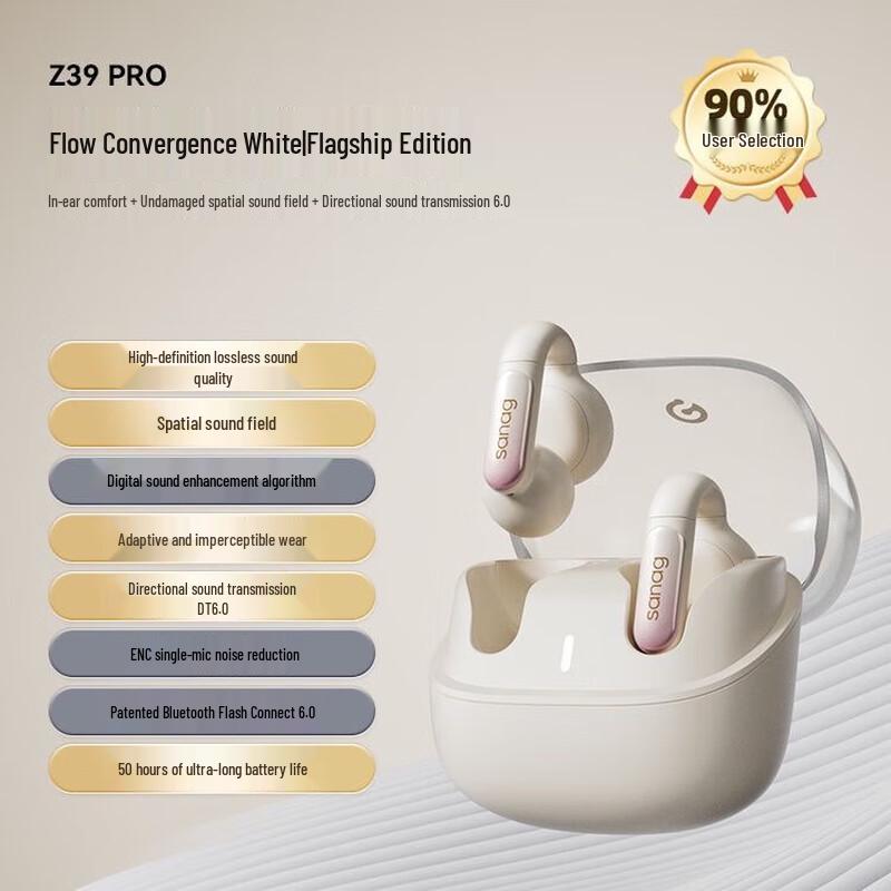 

SANAG Z39Pro Bone Conduction Bluetooth Ear Clip Earphones