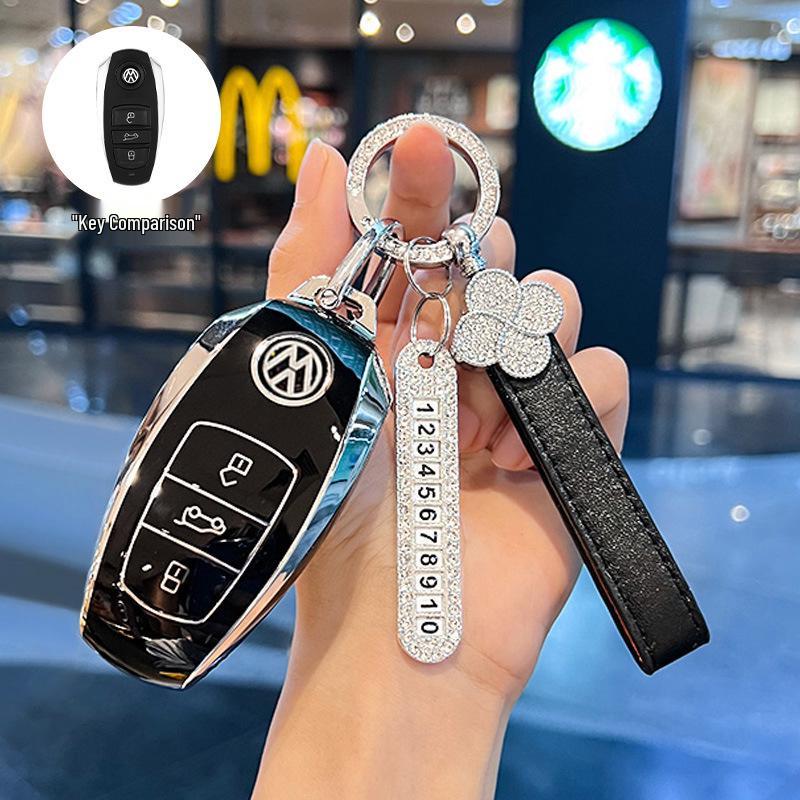Key Cover for 2021 Volkswagen Touareg - Fits Imported Models 2017-2021