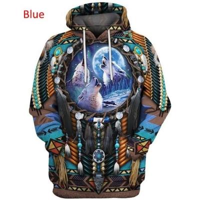 2020 New Style Native Pattern Printed Hoodies Mens and Women Classic Hoodies O-neck Jacket Cosplay Casual 3d Sweatshirt