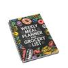 Weekly Meal Planner: Culinary Notebook with Food Design