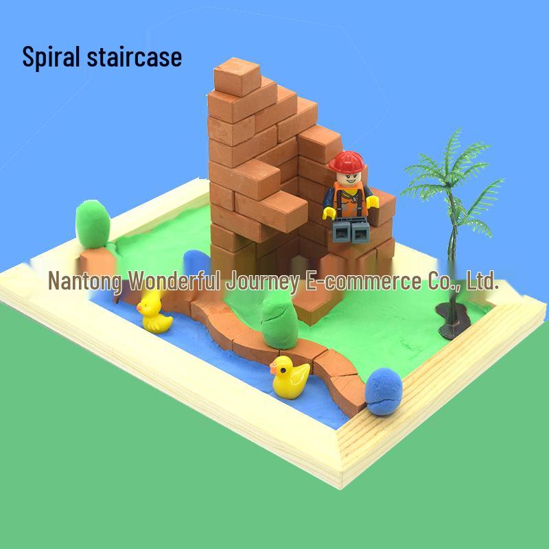 Little Bricklayer DIY Cement House Building Blocks - Educational Toy for Children