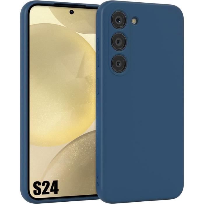 Coque - BOOLING - Samsung Galaxy S24 - Silicone Liquide - Protection Durable - Antidérapante