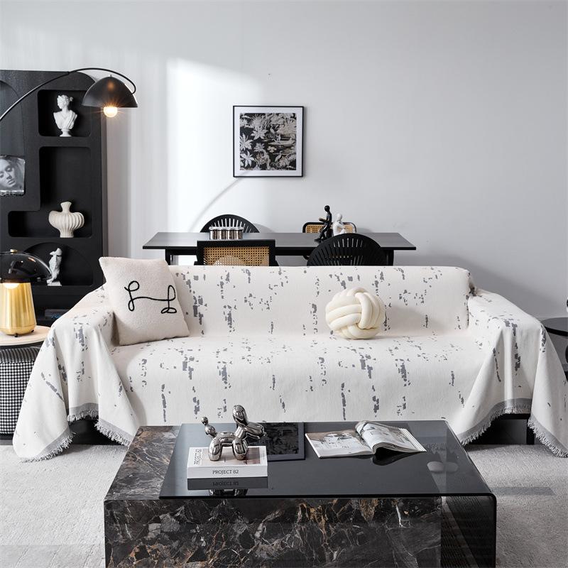 

Chenier sofa cover cloth towel light luxury simple four-season universal sofa cover cloth full cover non-slip integrated 180*130