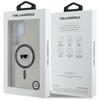 Karl Lagerfeld Button Karl Head Case     Printed Logo Magsafe For Samsung Galaxy S25 Ultra Black