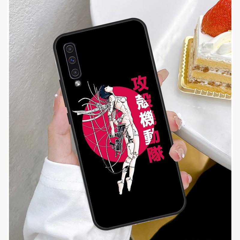 Ghost In The Shell Anime Soft Silicone Case For Samsung A52S A12 A22 A32 A42 A52 A72 A31 A51 A71 A50 A70 A20e A21S